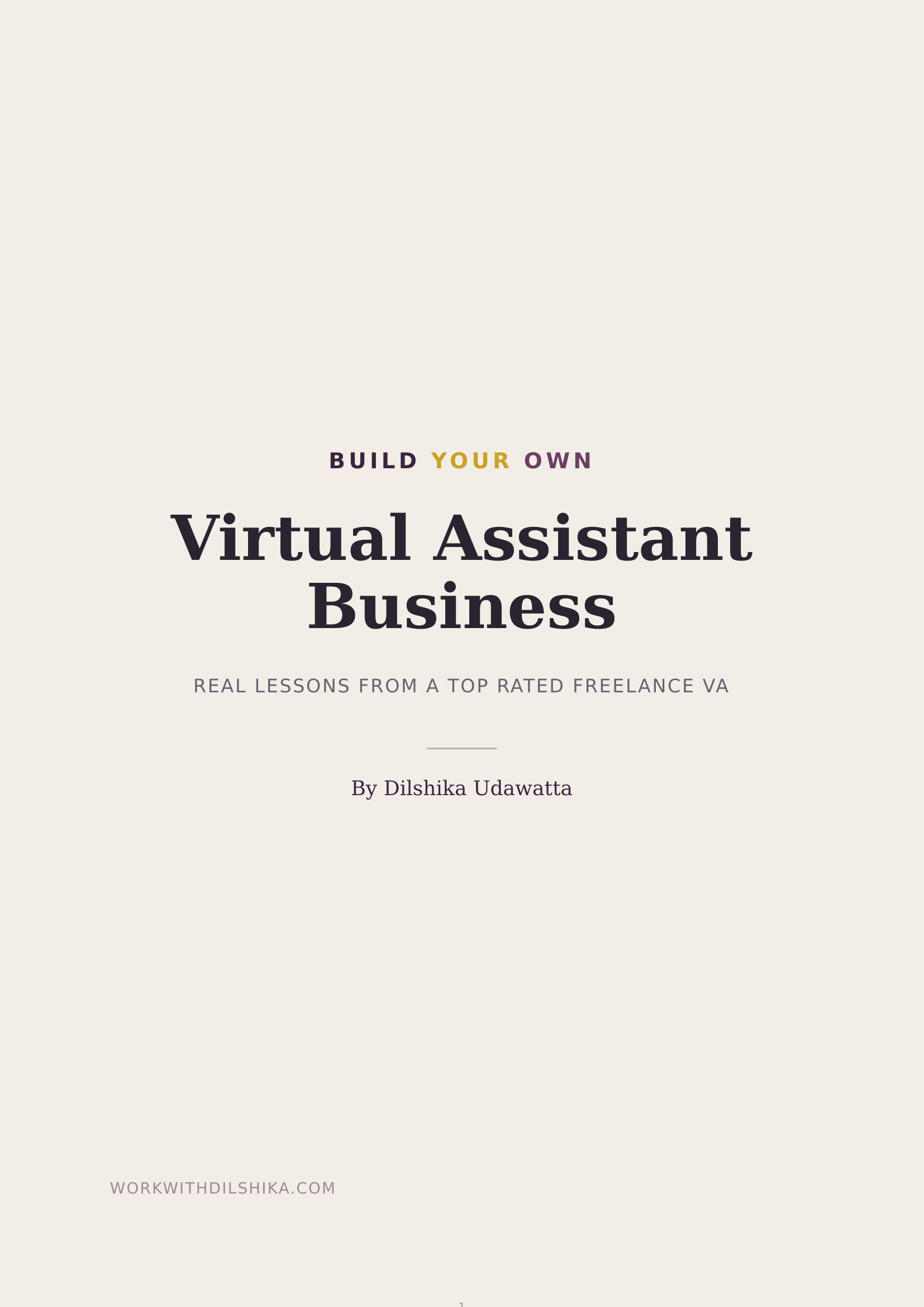 Virtual Assistant Business Guide cover